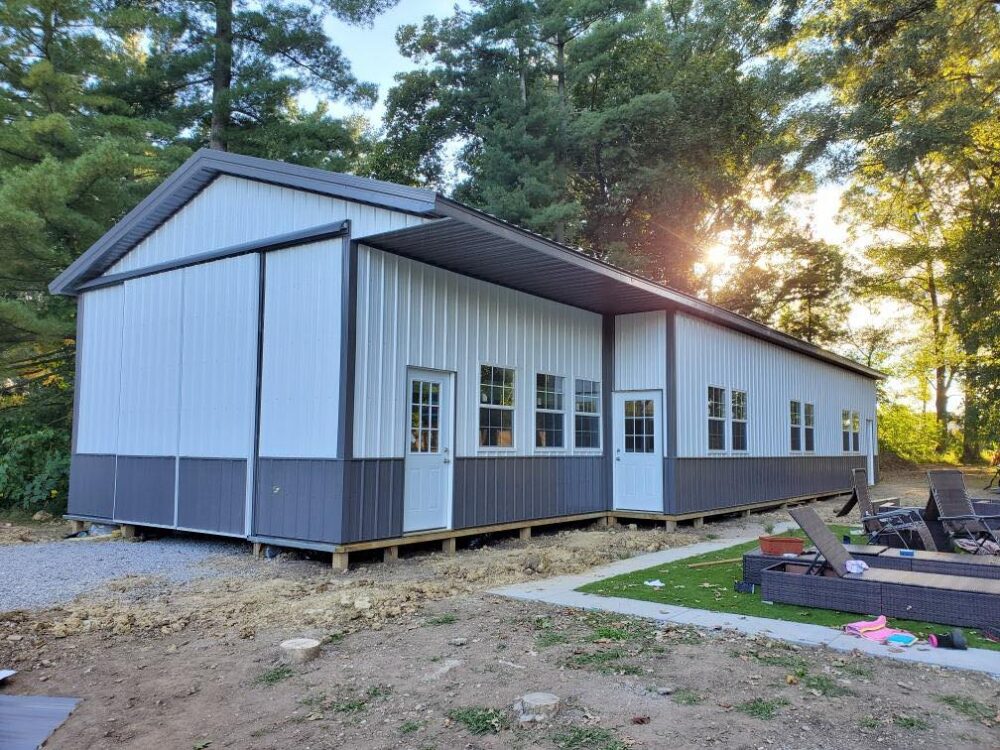 24’x72’x12’ Pole Barn with Colossal Construction in Dayton Ohio