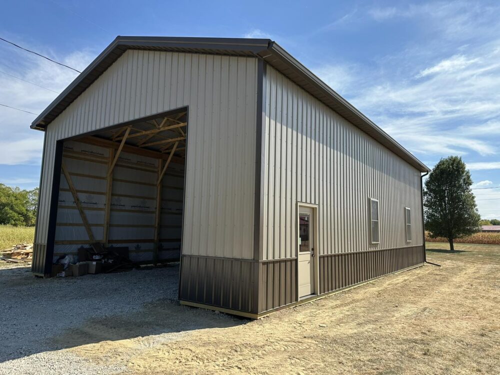 Miami County Post Frame Barn (30’x50’x16’)